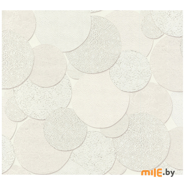 Обои виниловые на флизелиновой основе WallDecor Круги (75101-11) 1,06х