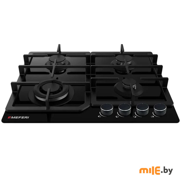 Варочная панель газовая MEFERI MGH604BK GLASS COMFORT