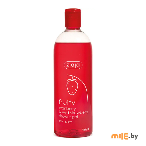 Гель для душа Ziaja Fruity Клюква и земляника 500 мл