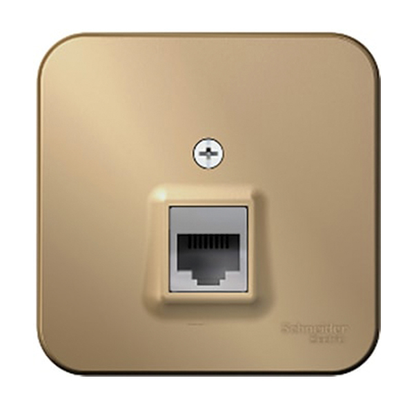 Розетка телефонная Schneider Electric Blanca BLNIA011004 RJ11 титан
