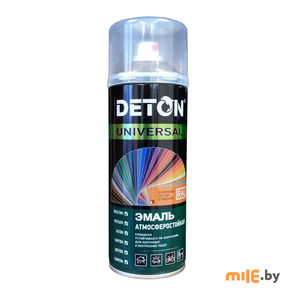 Эмаль алкидная атмосферостойкая Deton Universal 520 мл (зелёный)