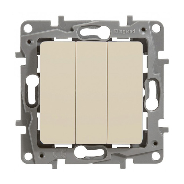 Выключатель Legrand Etika Plus (672313-00.00-00.00-00.01) (слоновая ко