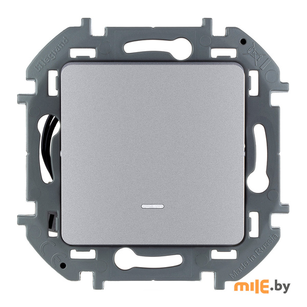 Переключатель на 2 направления с подсветкой Legrand Inspiria 673662 (а