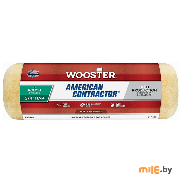 Валик Wooster American Contractor R564-9