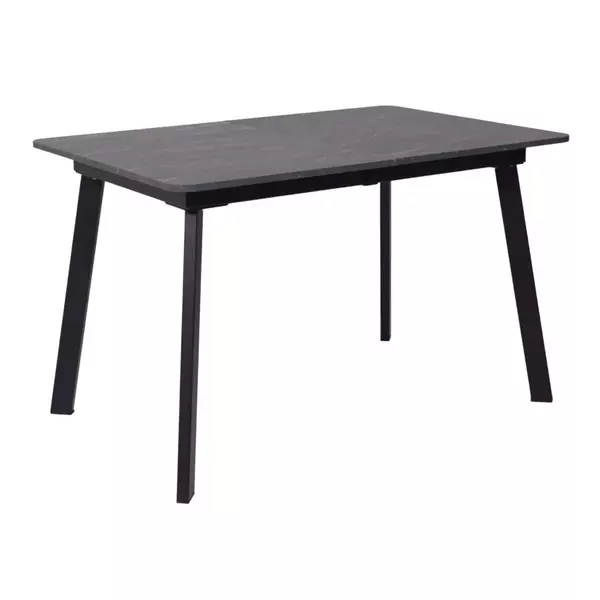 Обеденный стол LEPREMO AV 1209/1 120-160x800 (мрамор пьетра графитовый