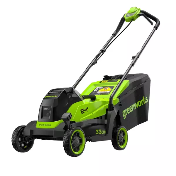 Газонокосилка аккумуляторная Greenworks 24V GD24LM331 (1хАКБ 4Ач и ЗУ)