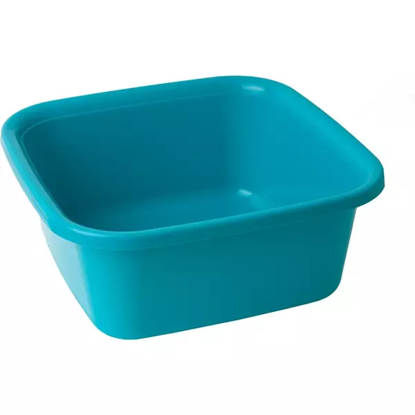 Миска-таз Optimplast Квадро (Т16534) 11 л сине-бирюзовый