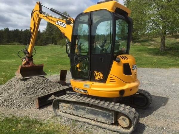Аренда мини-экскаватора JCB 8035