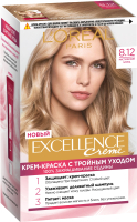Крем-краска для волос L'Oreal Paris Color Excellence 8.12