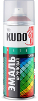 Эмаль Kudo Универсальная Акриловая Satin RAL 9005 / KU-0A9005