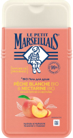 Гель для душа Le Petit Marseillais Белый персик и нектарин