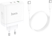 Зарядное устройство сетевое Hoco N30 + кабель Type-C to Type-C