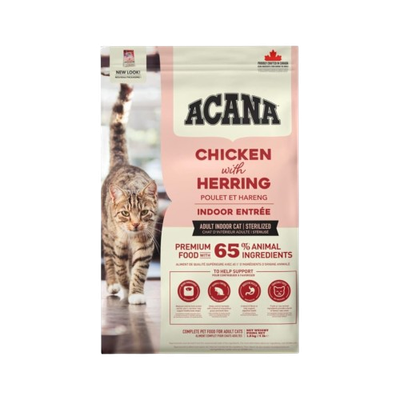 Сухой корм для кошек Acana Indoor Entree Cat с птицей и рыбой / 2187