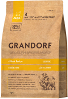 Сухой корм для собак Grandorf Dog 4 Meat Probiotic Mini Breeds