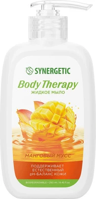 Мыло жидкое Synergetic Body Therapy Манговый мусс