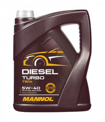 Моторное масло Mannol Diesel Turbo 5W40 CI-4/SN / MN7904-5