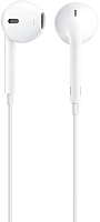 Наушники-гарнитура Apple EarPods с разъемом 3.5мм A1472 MNHF2 / MWU53