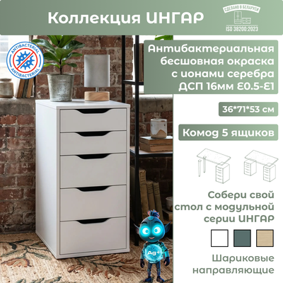 Комод Mio Tesoro Ингар 5