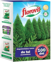 Удобрение Florovit Длительного действия для туй 100 дней