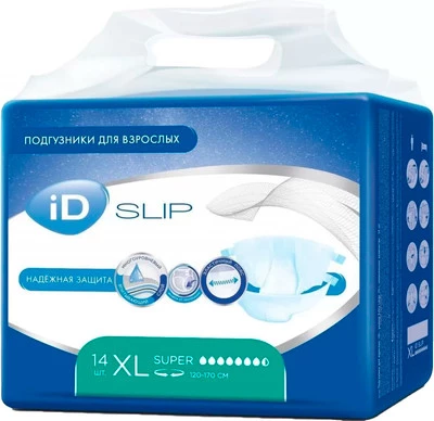 Подгузники для взрослых ID Slip Super