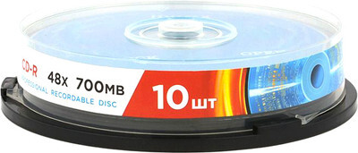 Набор дисков CD-R Mirex 48X 700MB / UL120051A8L