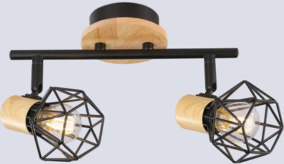 Спот Ambrella TR8752/2 BK/WD