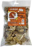Лакомство для собак Симба Легкое говяжье сушеное Кусочки