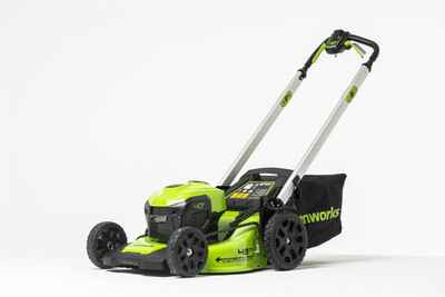 Газонокосилка аккумуляторная Greenworks GD40LM48SP самоходная, бесщето