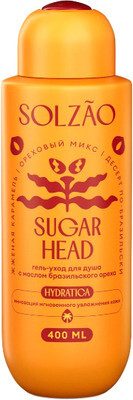 Гель для душа Solzao Sugar Head С маслом бразильского ореха
