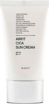 Крем солнцезащитный Bueno AirFit Cica Sun с центеллой азиатской