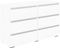 Комод Кортекс-мебель Бари 120 6ш