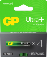 Комплект батареек GP Batteries Ultra+ LR03/24AUPETA21-2GSB4