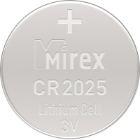 Батарейка Mirex CR2025 3V / 23702-CR2025-E1