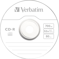 Диск CD-R Verbatim 700мб Extra Protection Slim / 43347