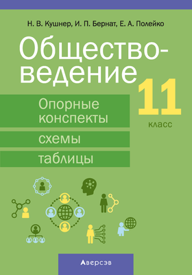 Учебное пособие Аверсэв Обществоведение. 11 класс. Опорные консп. 2025