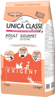 Сухой корм для кошек Unica Classe для взрослых кошек лосось