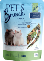 Корм для грызунов Pet's Brunch Рацион для крыс