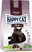 Сухой корм для кошек Happy Cat Sterilised Weide-Lamm Пастбищный ягнено