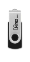 USB flash накопитель Mirex Swivel Black 64Gb