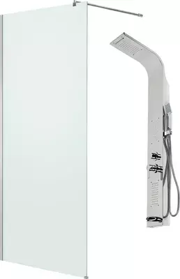 Душевая стенка Saniteco Walk-In SN-W8TC120 + LYPA-2