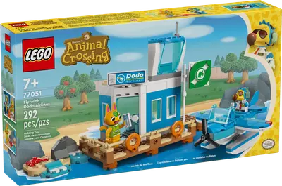 Конструктор Lego Animal Crossing Летайте с авиакомпанией Додо 77051