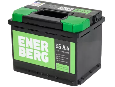 Автомобильный аккумулятор Enerberg 6СТ-65VLR 660A R+