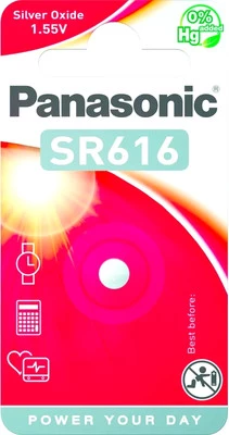 Батарейка Panasonic SR-616EL/1B
