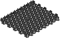 Газонная решетка Стандартпарк Соты РГ-58.51.03-ПП Hexarm / 8102-Ч