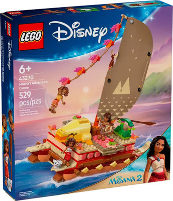 Конструктор Lego Disney Princess Моана: приключение на каноэ 43270
