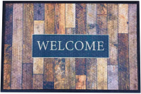 Коврик грязезащитный Multy Home Soft Step Lima Welcome 60x90 / EU50006