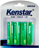 Комплект аккумуляторов Kenstar HR6/AA Ni-Mh 2100mAh BL-4 / KS-HR6-2100