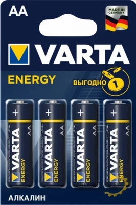 Комплект батареек Varta Energy LR6 AA 4106229414/4106213414