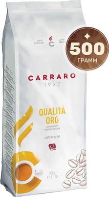 Кофе в зернах Carraro Globo Qualita Oro