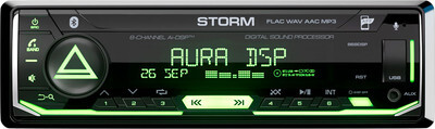Бездисковая автомагнитола AURA Storm-868DSP